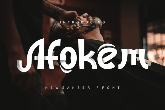 Afokem: The Stylish Display Font That Elevates Your Creative Projects