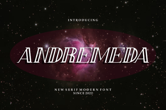 Andremeda: The Cool and Modern Display Font That Elevates Your Design