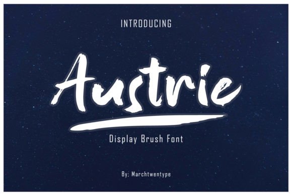 Austrie: A Bold and Modern Font for Creative Impact
