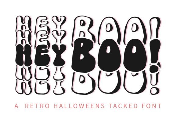Hey Boo: A Dramatic Halloween Font for Strategic October Projects