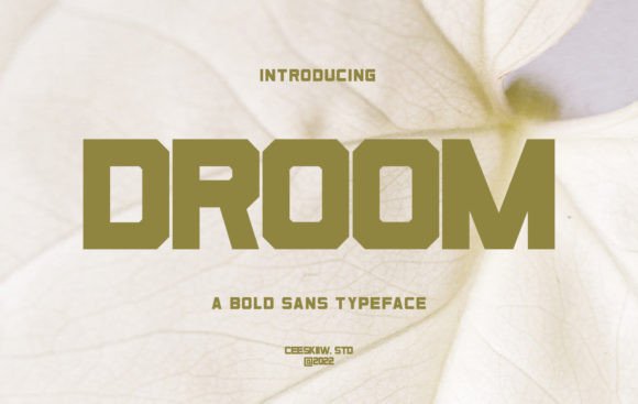 How the Droom Font Can Transform Your Design Projects