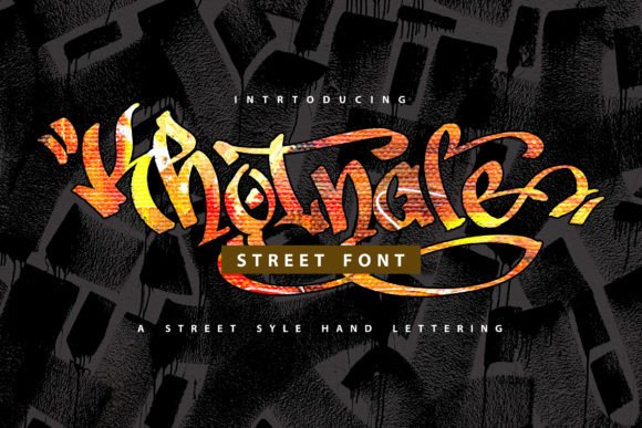 Khotnale: A Modern Graffiti-Style Display Font for Creative Projects