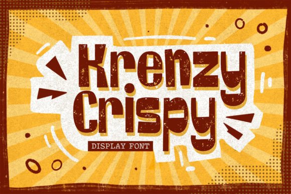 Krenzy Crispy: A Font That Tastes as Good as It Looks
