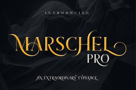 Marschel Pro: A Stylish Display Font for Creative Projects