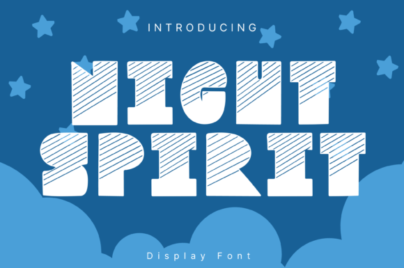 Night Spirit: A Bold Display Font for Creative Impact