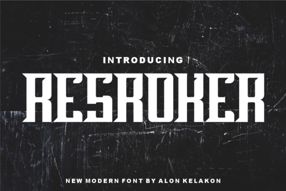 Resroker: A Display Font That Elevates Your Visual Communication Strategy