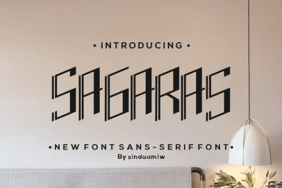 Sagaras: A Font That Transforms the Way You Communicate Visually
