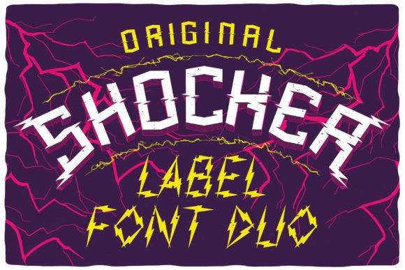 Shocker: A Bold Display Font for Creative Impact