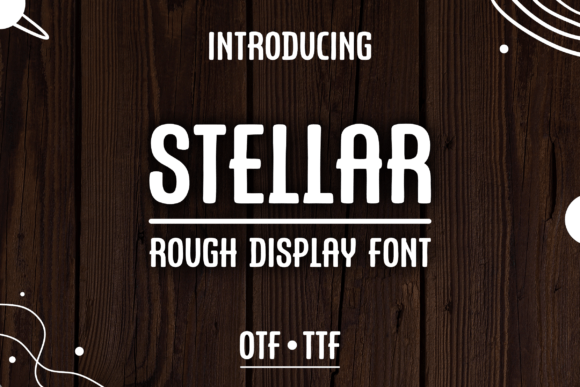 Stellar: Bold, Raw Typography for Impactful Design