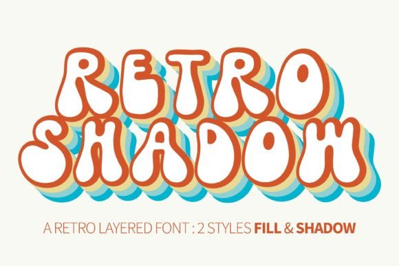 What Is Retro Shadow Font and Why It’s Perfect for Groovy Designs