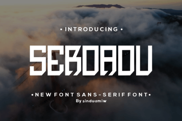 Why Serdadu is the Ultimate Display Font for Modern Designers